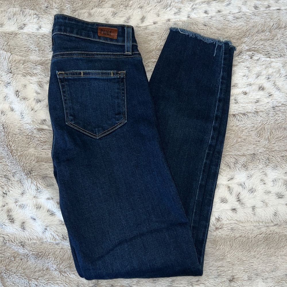 Paige Verdugo Ankle Skinny Jeans Size 25 - Picture 4 of 6